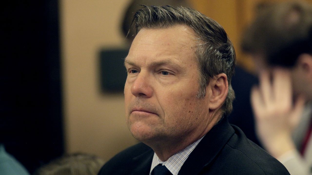 Kansas Attorney General Kris Kobach.