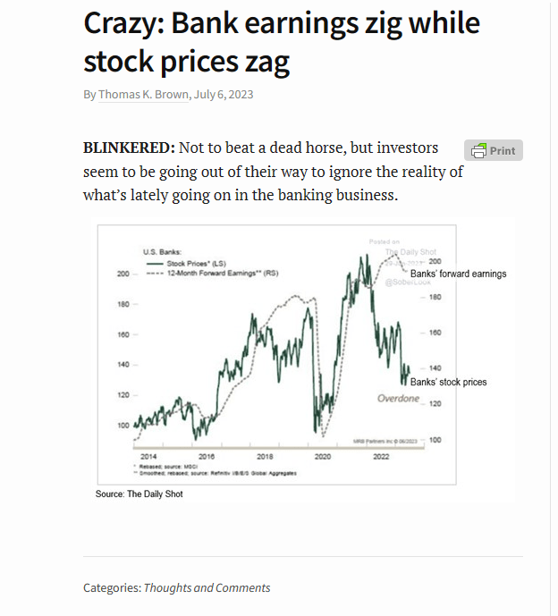 Bank Earnings