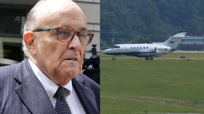 video thumbnail giuliani plane split